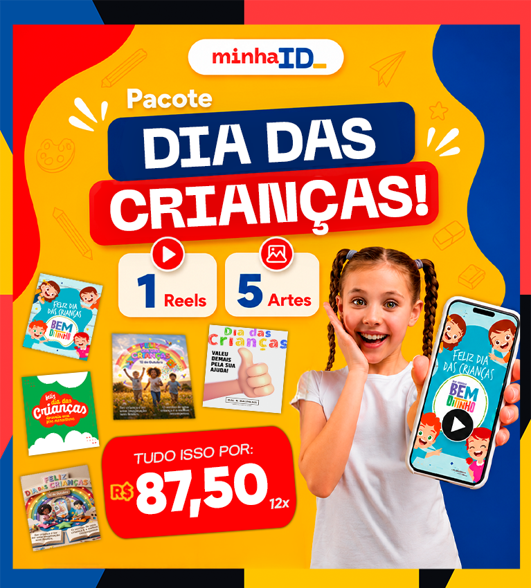banner Banner kit dia das crianças