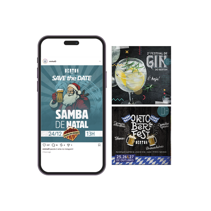 Post Redes Sociais - 2 Artes