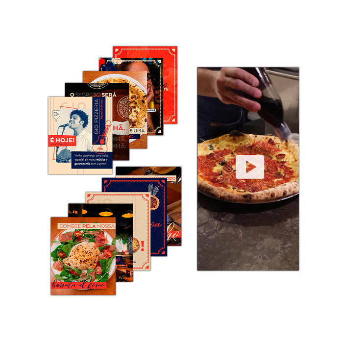 10 Posts Instagram + 1 Reels