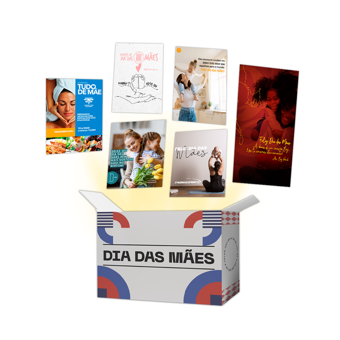 Pacote dia das mães: 5 artes para Instagram + 1 Reels