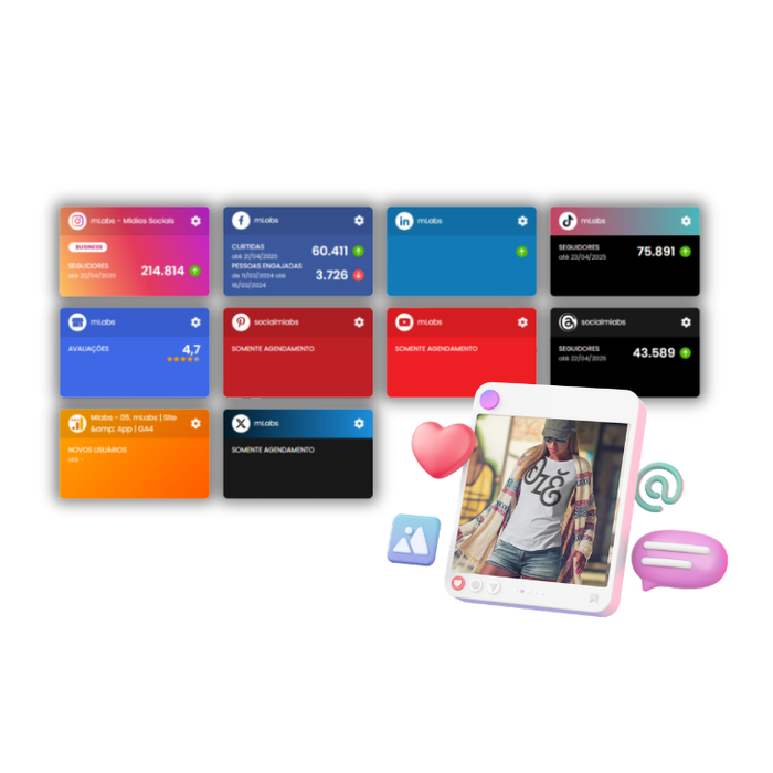 Gestão de Redes Sociais + Tráfego Pago - 3 Meses